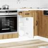 VidaXL Armoire de cuisine Lucca chêne artisanal bois ingénierie, meuble d'évier, meuble de cuisine avec tiroir, meuble de 853706