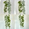 12m Faux Monstera Vine Hanging Plant For Living Room Wall Decoration