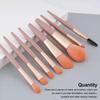 8 Pieces Makeup Brushes with Plastic Handle Waterproof Powder Foundation Make Up Eye Shadow Kit Brush Cosmetics Travel