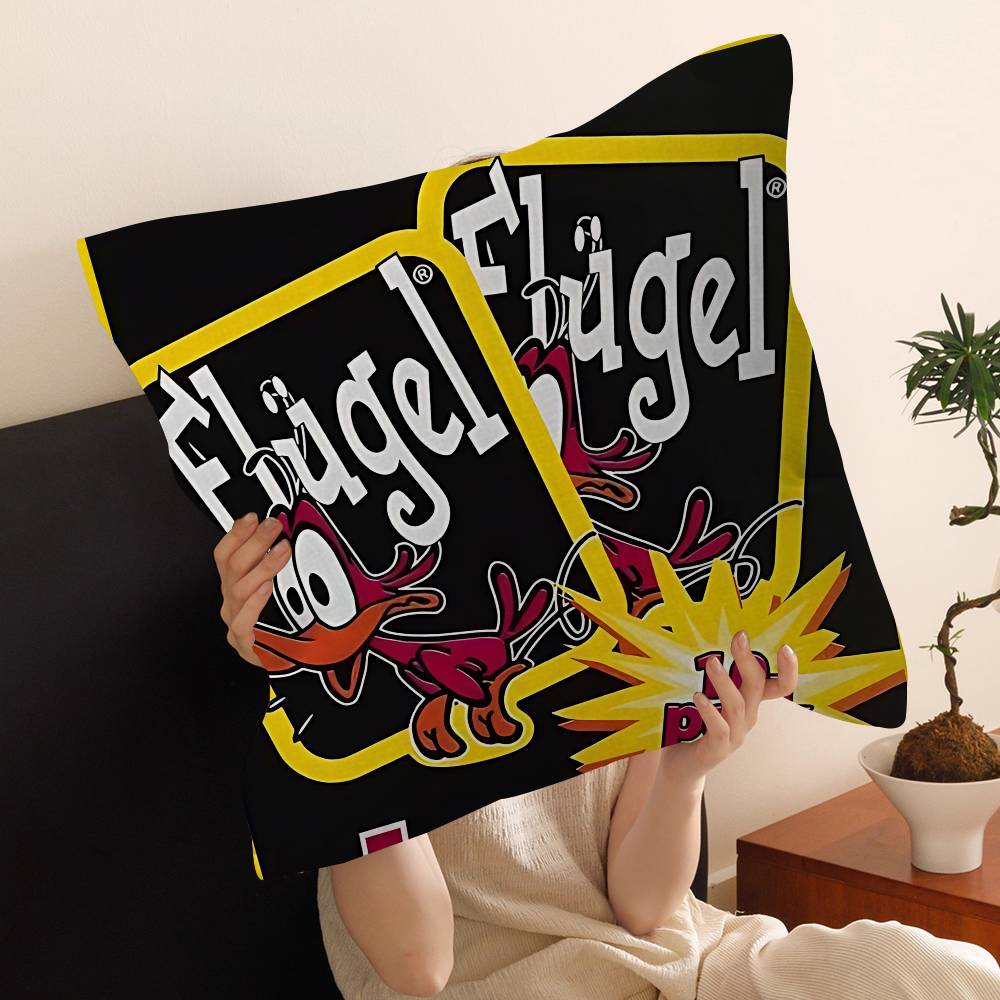 Flugel Drinking Cushion Cover Pillow Cover Decor Pillowcase Printed Cushion Case For Couch