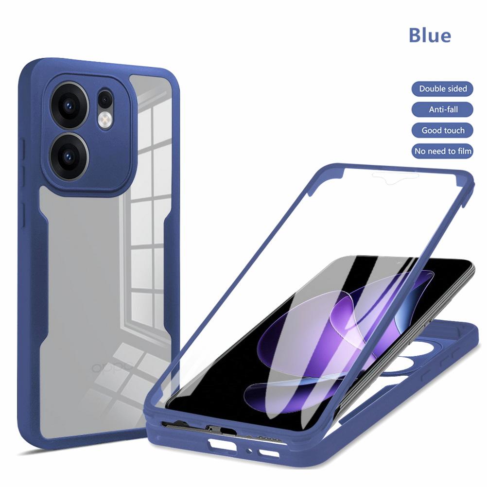 Vollständige Abdeckung Hülle Für OPPO Reno 13F Reno13 Pro Reno 12f 12 Pro 12fs Doppelschutz Schild Vollständige Abdeckung
