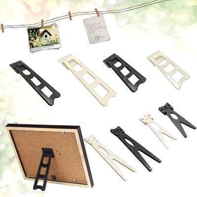 Multifunctional Picture Photo Frame Bracket Stand Durable PVC Mirror Art Work Display Easel Home Decor