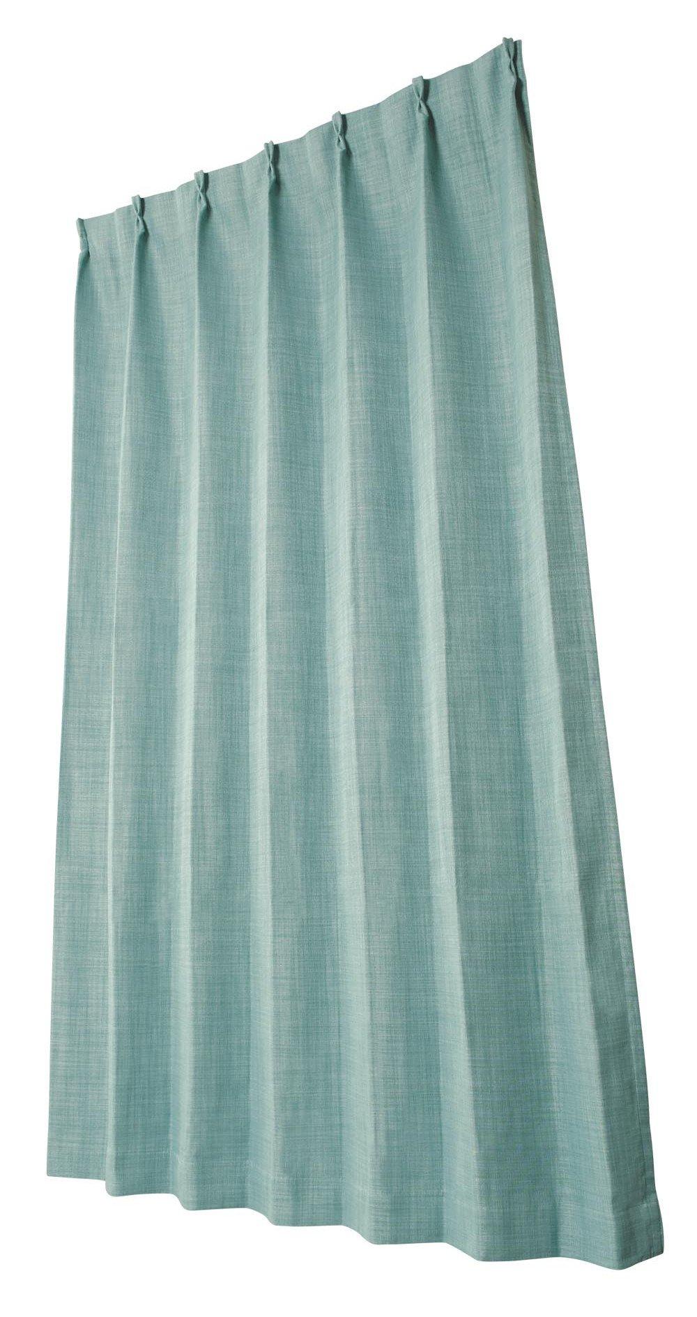 

Univer Блэкаут Драпировка 100см Шириной x 200см Комплект из 2 Штор, Нефрит/Бирюзовый, Длинный,