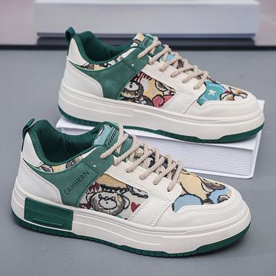 Fashion Men's New Breathable Canvas Shoes Men's Trendy Versatile Original Little White Shoes Sports and Casual Board Shoes Sneakers Men
