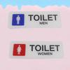 Male and Female Toilet Signage Sign Restroom Label WC Door Signs Men Women Bathroom Indicator for Mall Shops Cafe Home House