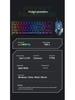 Mechanical Keyboard & Mouse Set for Gaming/Office - Red & Blue Switches