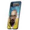Breaking Bad TV Case Phone Cover for Samsung Galaxy Z Flip 6 5 4 3 5G ZFlip6 ZFlip5 ZFlip4 ZFlip3 Black Hard Trend Fundas