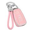 4 Buttons for Toyota Camry CHR Corolla RAV4 Avalon Land Cruiser Prado Prius 2017 - 2022 Soft TPU Car Key Case Cover Fob Keychain