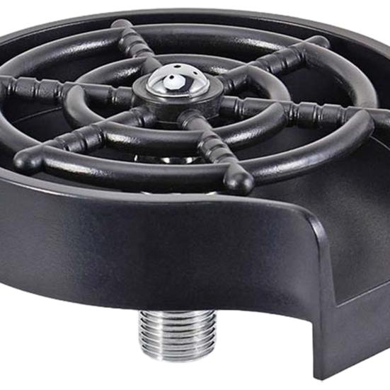 Cup Rinser for Kitchen Sink Quick Rinse Universal Sink Bottle Washer Glass Washer for Cups Tumblers Baby Bottles Wine Glasses