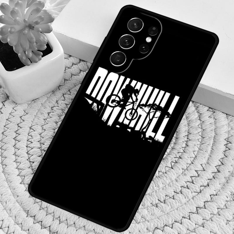 Mountain Bikes Cycling Silicone Phone Case For Samsung Galaxy note 10 pro S26 S25 S24 S23 S22 S21 Plus S25Ultra Capa Cover