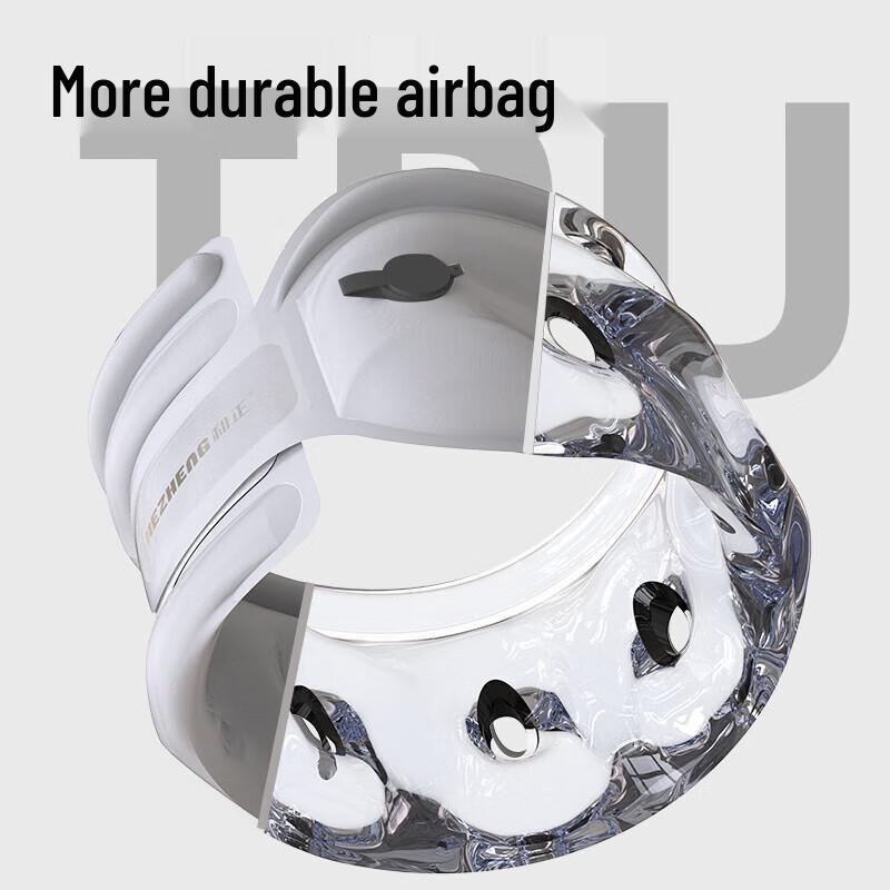 HEZHENG Portable Inflatable Neck Pillow CN plug (adapter included)