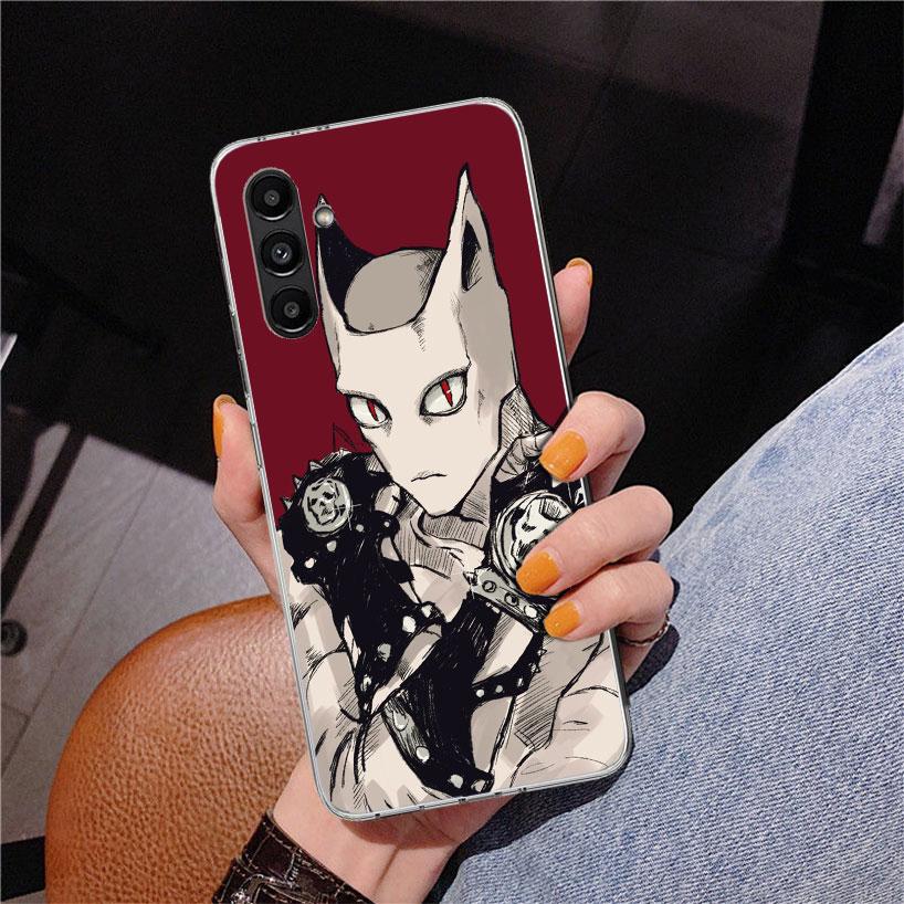 JoJo Kira Yoshikage Killer Queen Phone Case For Samsung Galaxy A17 A16 A15 A14 A13 A57 A56 A55 A54 A53 A37 A36 A35 A34 A33 A26 A