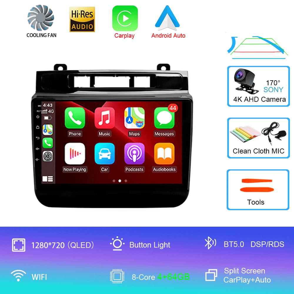 Android 14 For Volkswagen Touareg FL NF 2010 - 2018 Car Radio Multimedia Video Player Navigation stereo GPS No 2din 2 din dvd