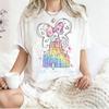 Summer Magic Castle Disney Best Day Evern Graphic Tshirt Men Women Cotton Quality Casual Loose Short Sleeve Classic Unisex