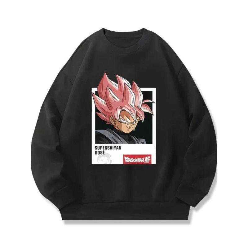 

Dragon Ball Crew Neck Sweatshirt, Organic Linen, Eco-Friendly Weekend S
