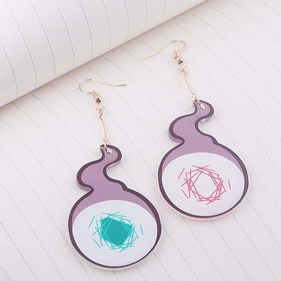 Anime Toilet-Bound Hanako-kun Earrings Cosplay Earring Ear Drop Costume Accessories