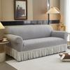 Specially For Thickened Elastic Sofa Cover All-Inclusive Universal Cover All Seasons Universal Jacquard Fleece Fabric Cover