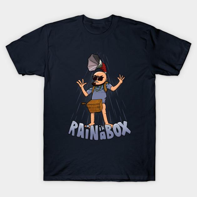 Men Black Print T-shirt Make It Rain! No-Cut Transfer Paper Print Cotton Tshirt S тёмно-синий