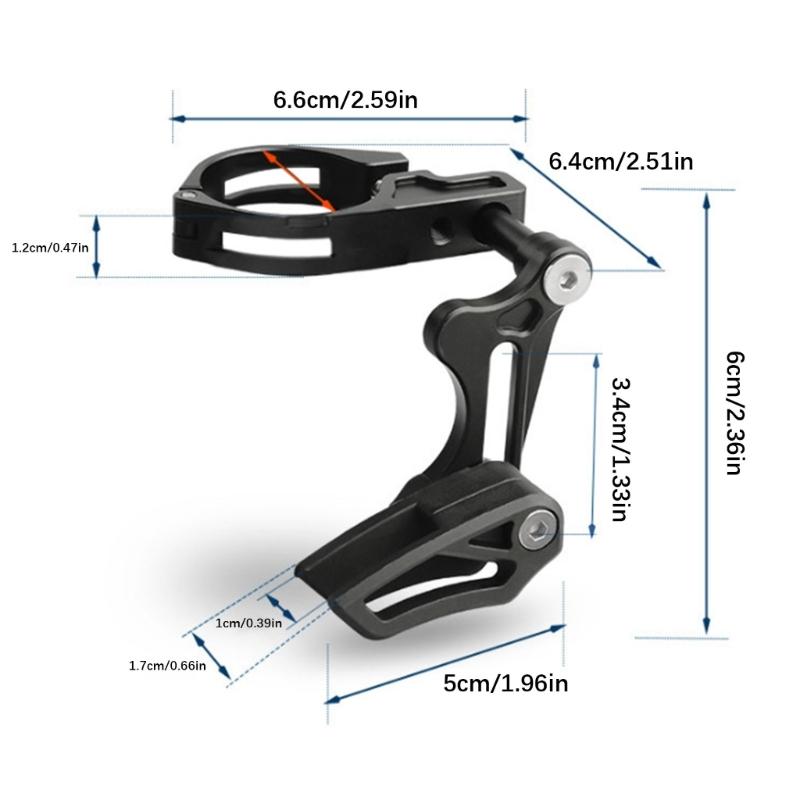 Mountain Bicycles Single Disc Chain Guide Single Speed Chain Protector Tensioner Drop Catcher Cycling Accessory