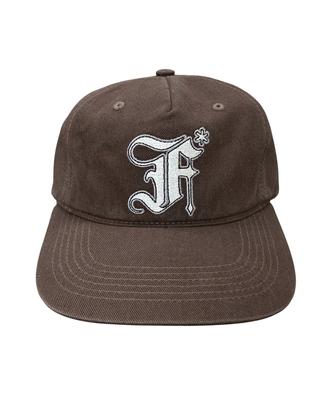 Paeseul Old F 5Panel Washed Cap Brown