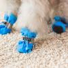 4pcs/set Waterproof Winter Pet Dog Shoes Anti-slip Rain Snow Boots Warm For Smal