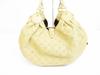 Authentische LOUIS VUITTON Mahina Leder Beige Tote & Shopper Tasche Geldbörse Neo L #6367 Generalüberholt