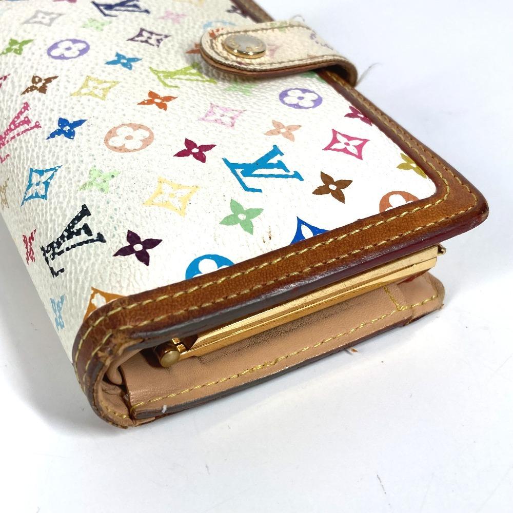 Louis Vuitton M92987 MonogramMulticolore Портмоне Viennois с замком-поцелуем