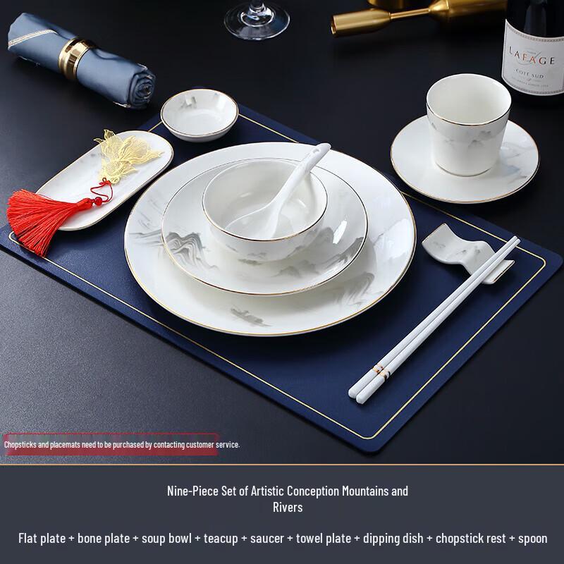 

Hotel White Porcelain Dinner Plate