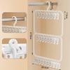Multi-Clip Detachable Sock&Underwear Drying Rack–Foldable Space-Saving Hanger with RemovableClips forBaby Clothes,Towels,Laundry