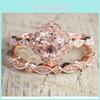 Elegant 18k Rose Gold Plated Womens Geometric Ring With Dazzling Zirconia Stones For Engagement