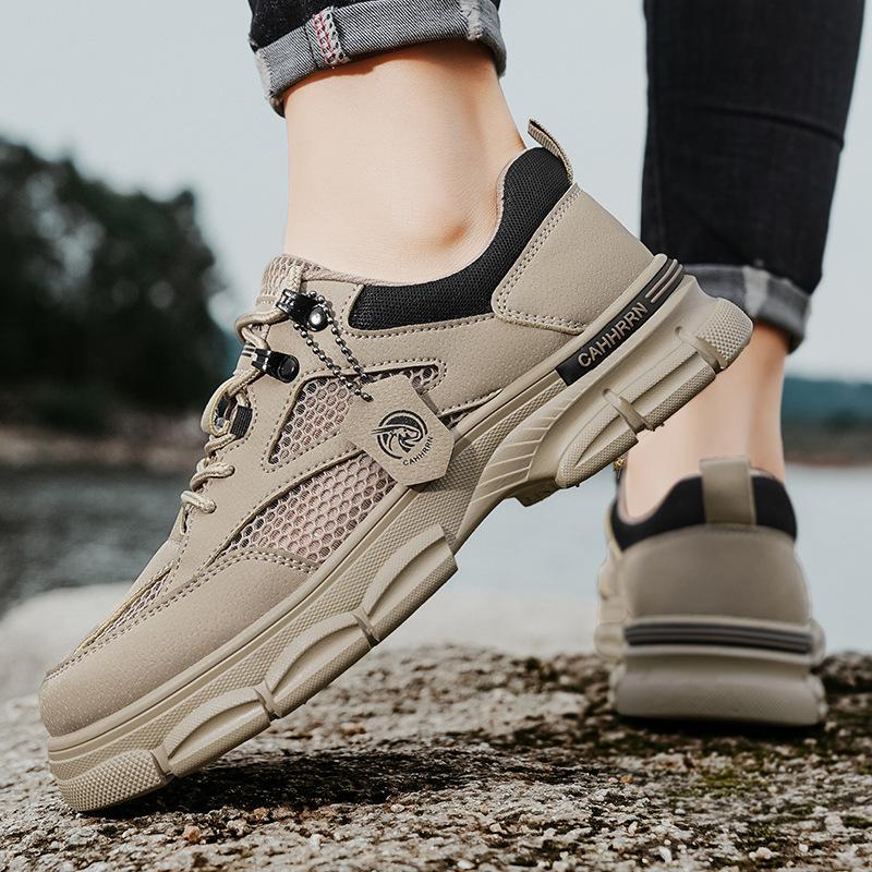 New creek shoes summer wading shoes quick-drying large mesh hollow breathable mesh casual sports shoes tooling Martin shoes
