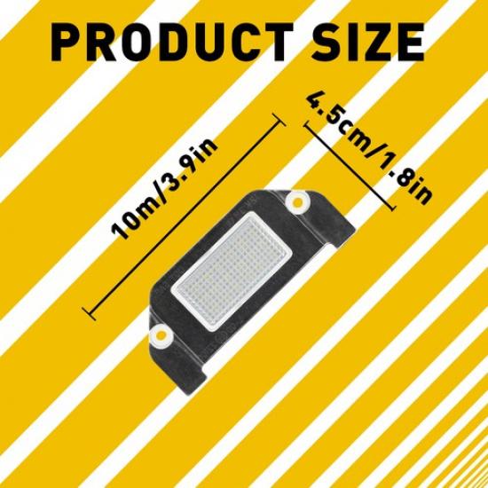 2X 18-SMD LED Light Plate License For 300 Chrysler 2005-2014 300C Sebring 07-10