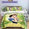Snow White Garden Print 3Pcs Bedding Setduvet Cover With 2 Bedropillowcase Home Birthday Gift