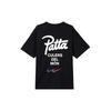 X Patta T Shirts Men's Black Crew Neck Moderate Straight Fit FQ1758-010