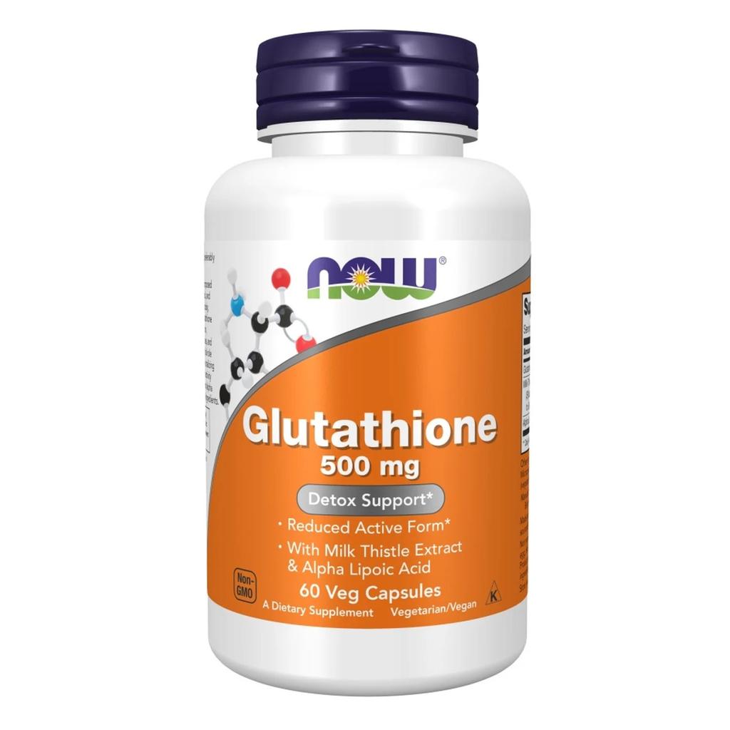 Glutathione with Milk Thistle Extract & Alpha Lipoic Acid, 500mg - 60 vcaps