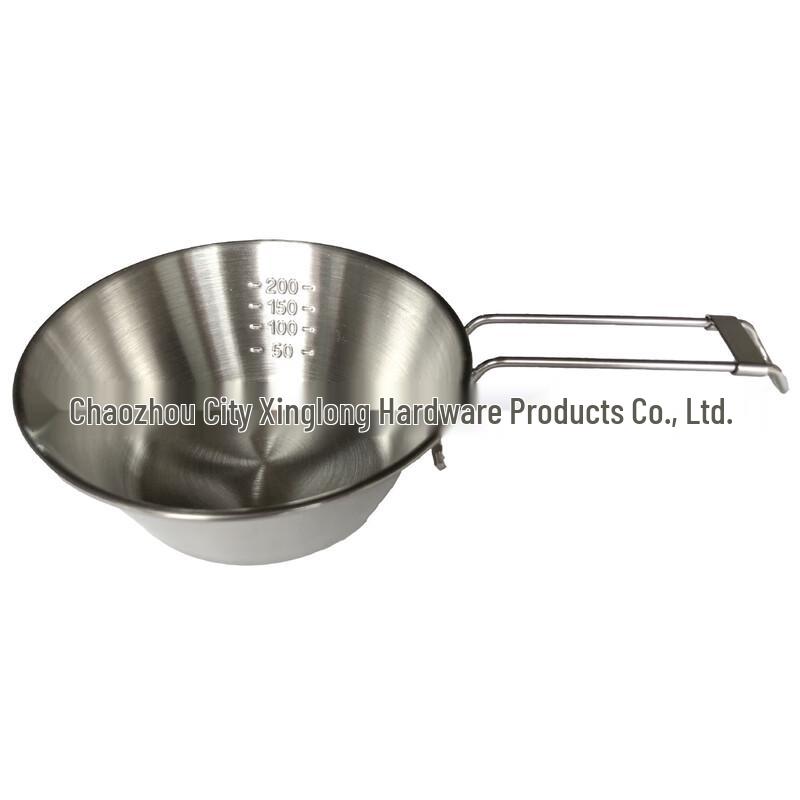 NuFeng Foldable 304 Stainless Steel Picnic Bowl