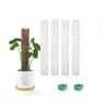 Moss Stick Height Adjustable Moss Pole Transparent Weather Resistant Water Moss Column Plastic 24 Inch Plant Support Garden