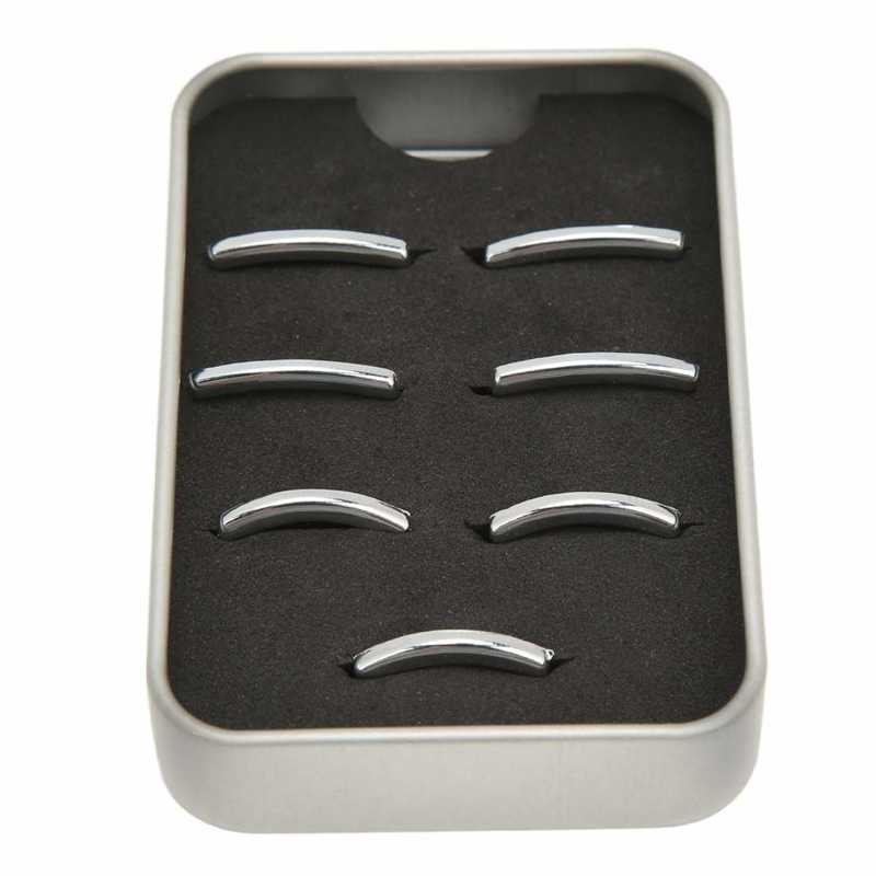 7pcs Window Lift Button Trim Sticker ABS Chrome Silver Replacement for Mercedes Benz A B C E CLA GLA Class W176 W246 W204