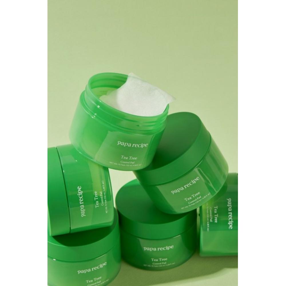 Paparecipe Tea Tree Control Pad 70 Sheets FREE