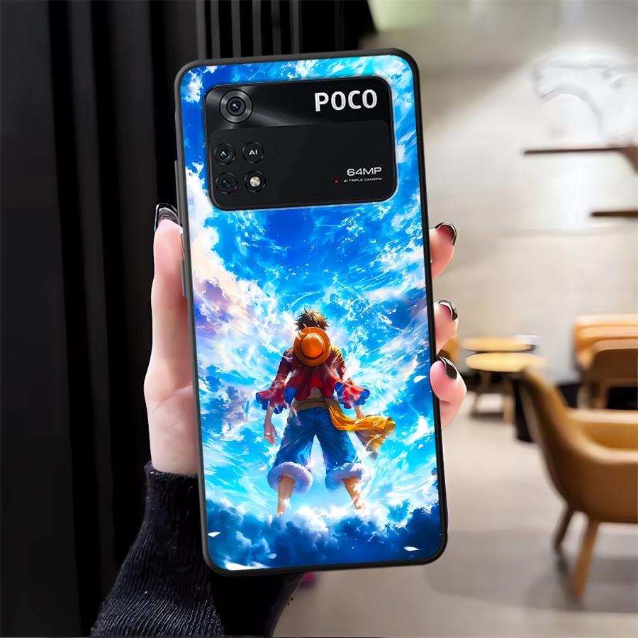 Cool Zoro Anime Funda Phone Cover Case for Xiaomi Poco F3 F4 F5 M3 M4 Pro M5 C65 X3 X4 X5 C50 C51