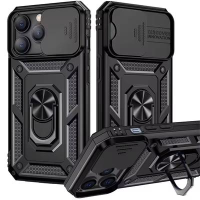 Schiebekamera Magnetische Hülle Für iPhone 16 15 Pro Max 13 12 Mini Hülle Für iPhone 14 11 Pro Max 15 16 Plus Ringhalter Handyhülle
