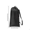 Drawstring Bag with Shoulder Strap Foldable Cylindrical Storage Portable