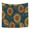 Sunflower Hanging Cloth Background Cloth Bedroom Decoration Cloth Room Headboard Wall Hanging Living Room Hanging Blanket
