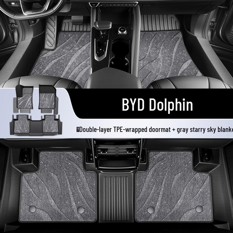 2025 BYD Dolphin TPE Full Surround Floor Mats - Interior Accessories