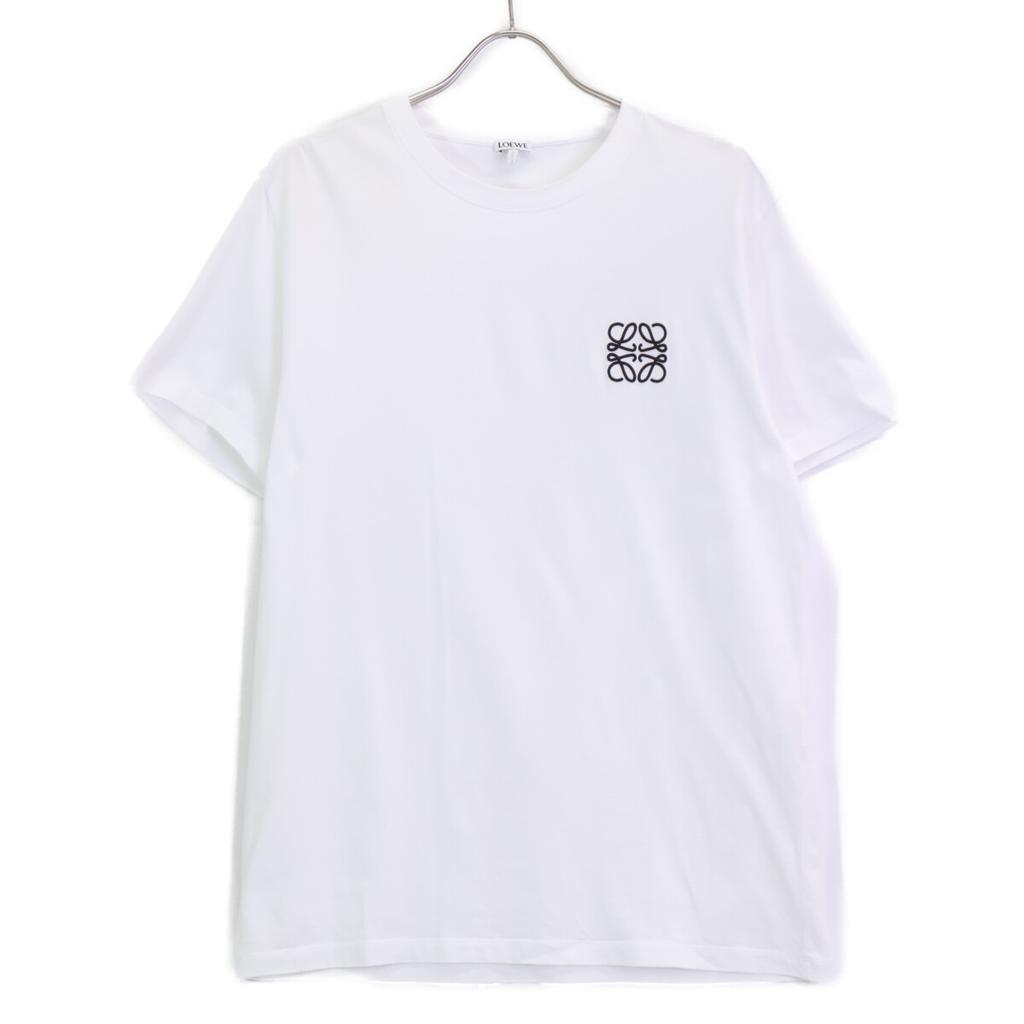 Loewe H526Y22X75 White Regular Fit T-Shirt Tops M whiteUsed