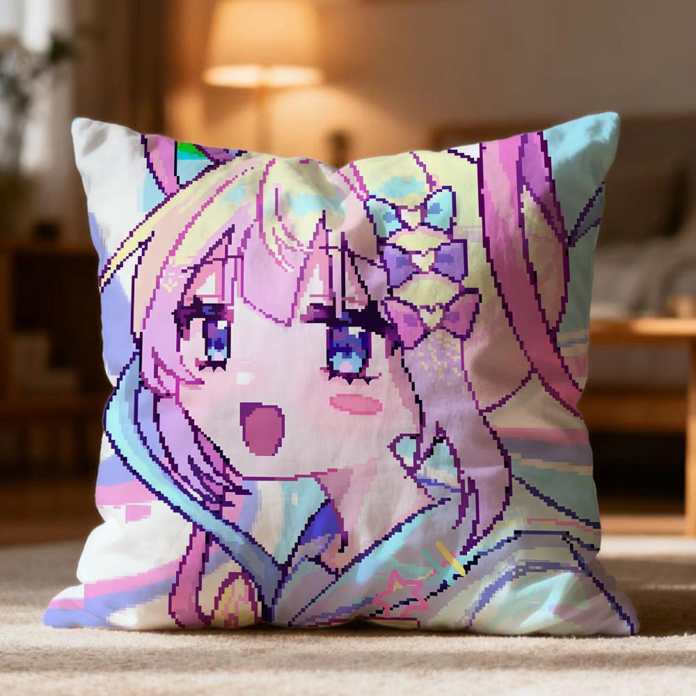 Hot N-NNEEDY GIRL OVERDOSE Cushion Cover Soft Washable Pillow Case Multi-Scene for Couch Bed Travel Office Use