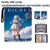 Anime Frieren: Beyond Journey's End 400pcs/900pcs Card Album Book Collection Card Zipper Game Cards Binder Holder Kids Gifts