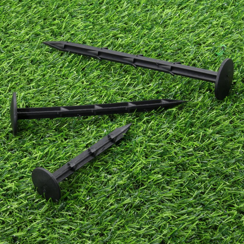 10Pcs 16cm/20cm Plastic Fixing Nails Pegs for Weed Control Fabric Cover Shading Fly Net Mulch Film Mulching Nail Gardening Tool