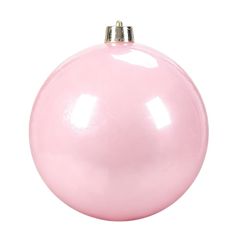 Big Plastic Pearlescent Ball Pearlescent 15CM Holiday Decorations Ball Shape Christmas Ball Shopping Mall