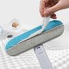 Double Direction Bristle Cleaning Tool Long Handle Design For Effortlessly Pet Hair Pickup On Various Textured Surfaces